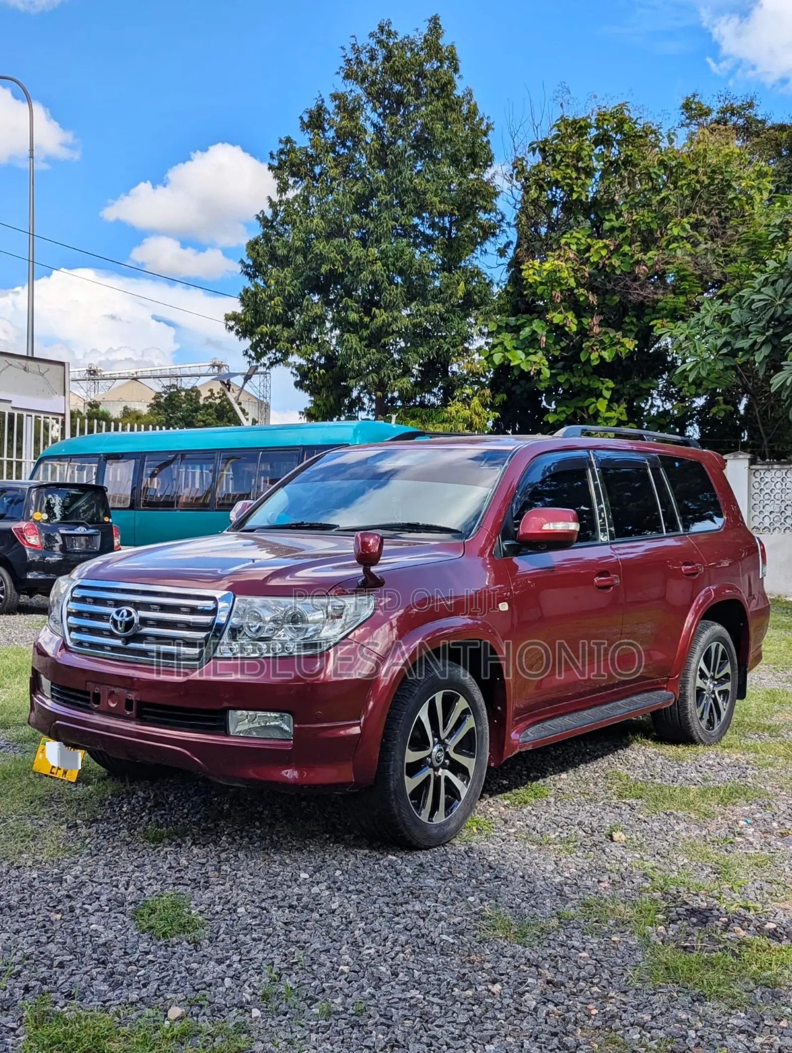 Toyota Land Cruiser 2009 Maroon