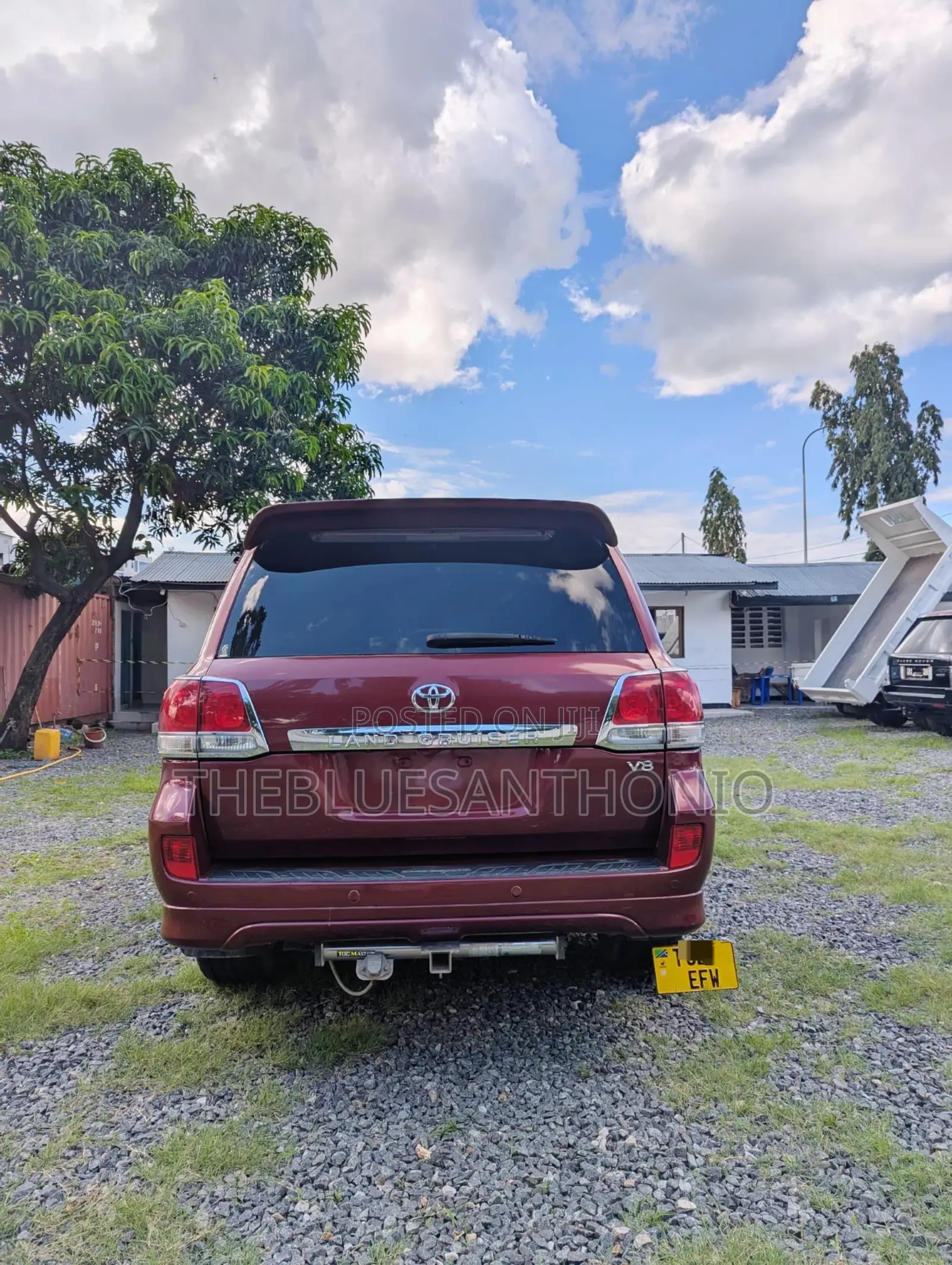 Toyota Land Cruiser 2009 Maroon