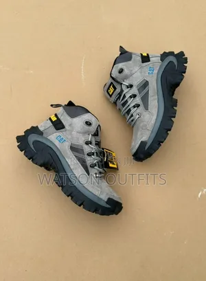 Caterpillar Brand Materials Quality Men's Leather Shoes