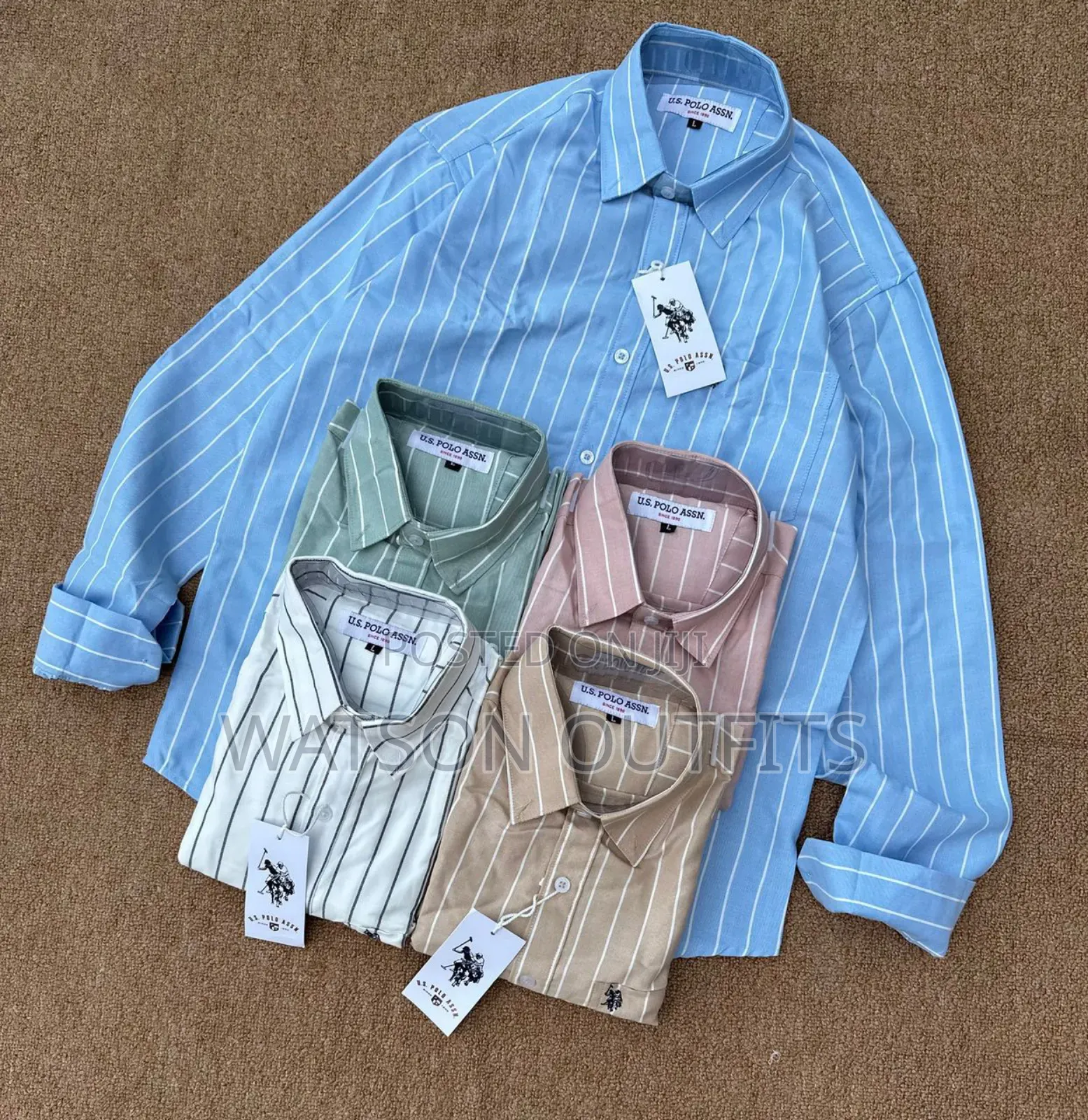 Zara Brand Linen Quality Materials Men's Original Shirts