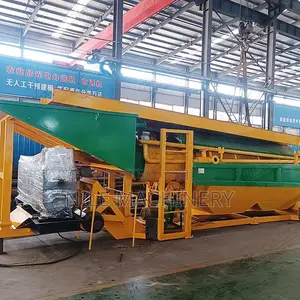 100 Tons/Hour Mobile Drum Gold Washing Equipment