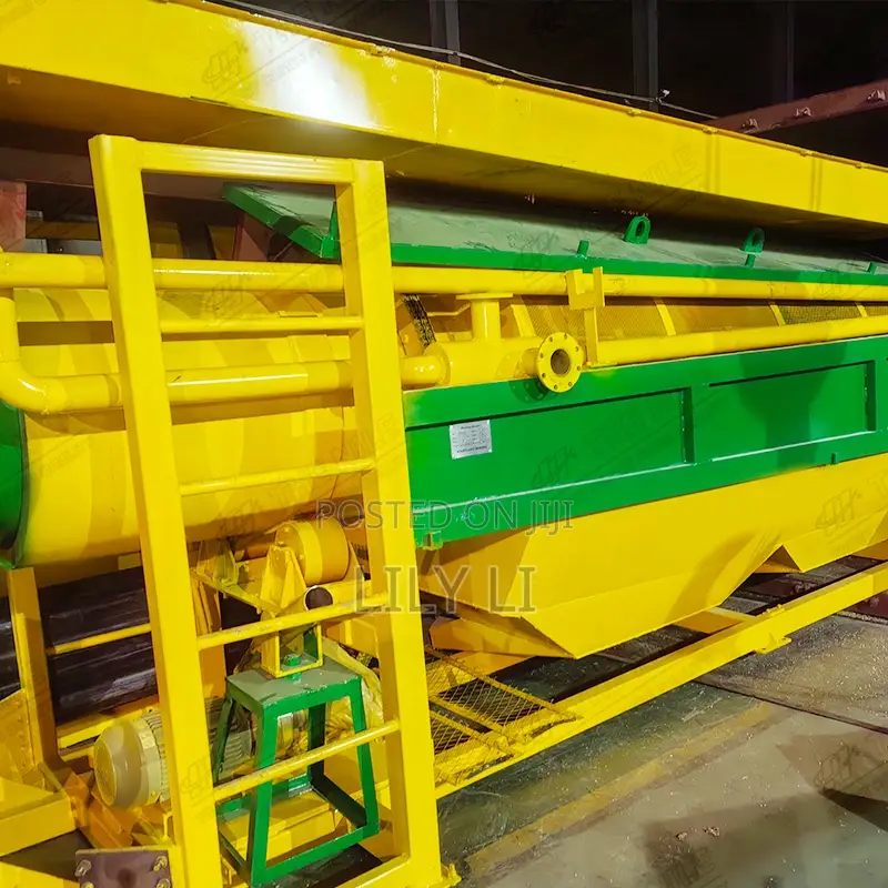 100 Tons/Hour Mobile Drum Gold Washing Equipment
