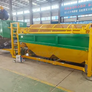 100 Tons/Hour Mobile Drum Gold Washing Equipment