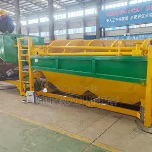 100 Tons/Hour Mobile Drum Gold Washing Equipment