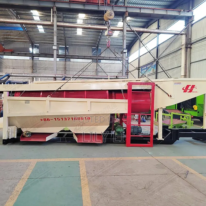 Large-Scale Mobile Gold Drum Screen Washing Equipment