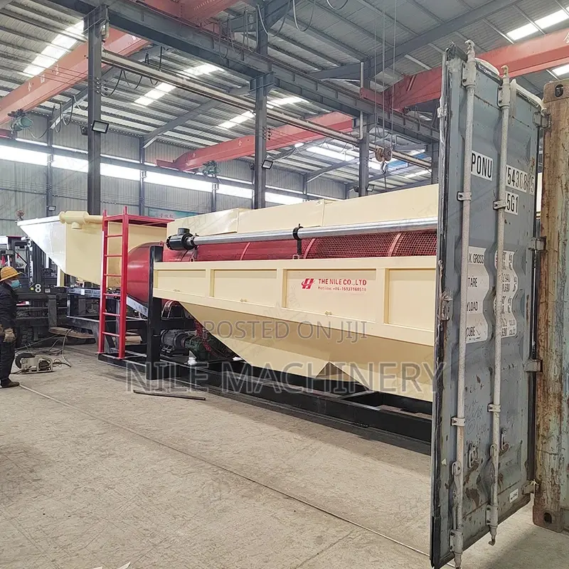 Gold Ore Separator, Alluvial Gold Drum Screen Washing Equipment