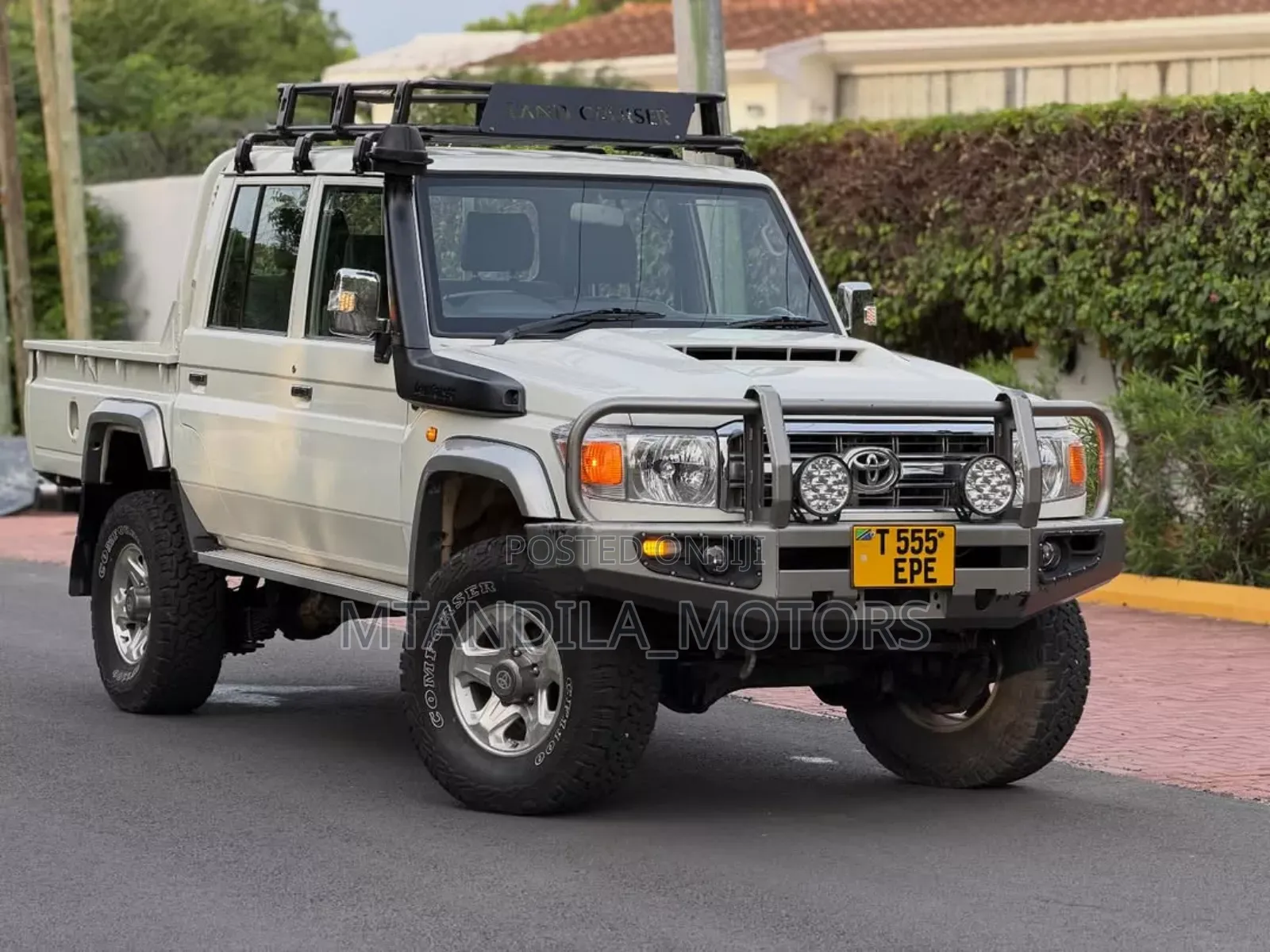 Toyota Land Cruiser 4.5 V8 TD 2019 White