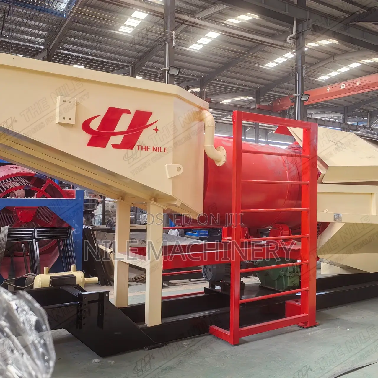 Mobile Gold Drum Screen Washing Equipment, Gold Ore Separator