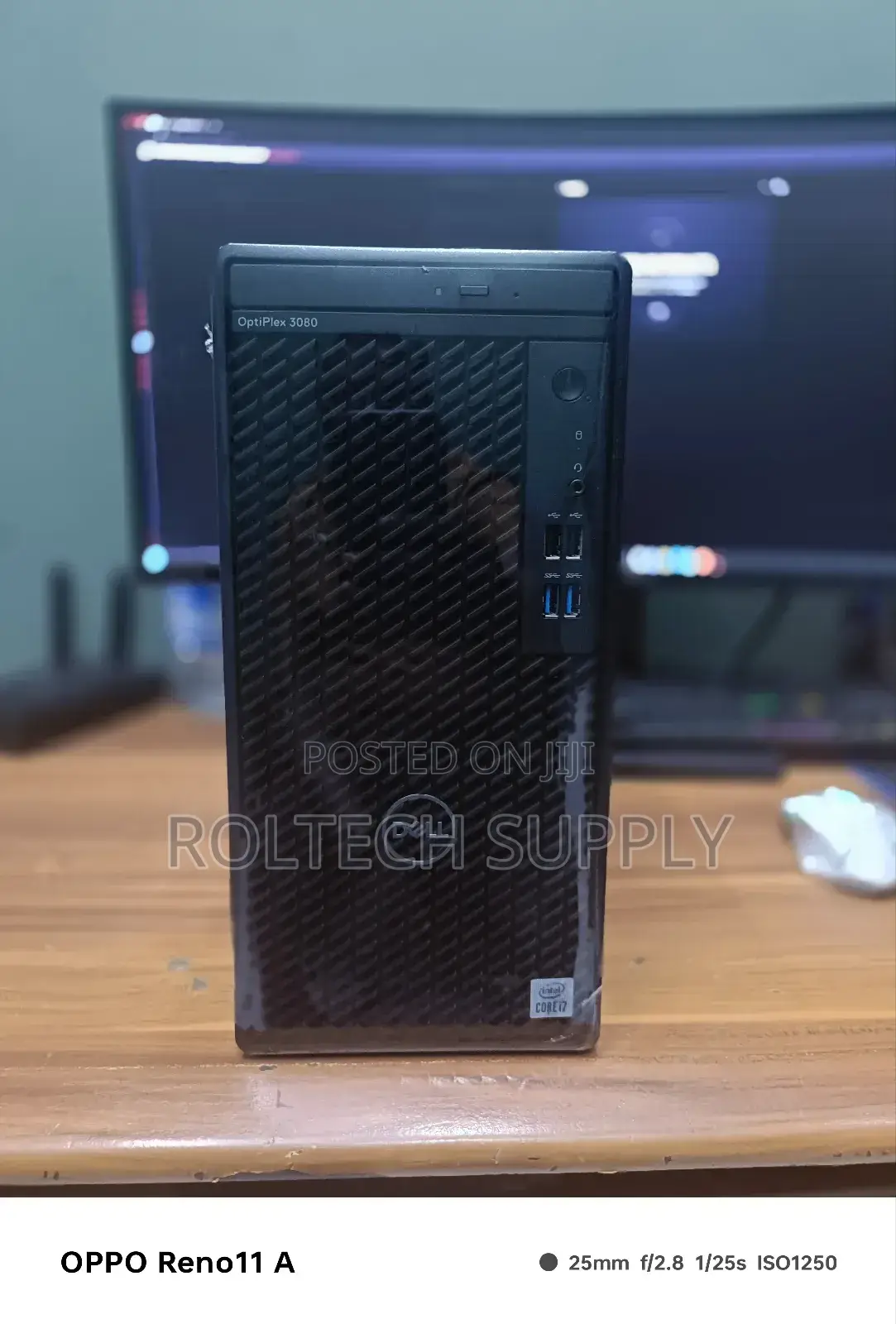 Desktop Computer Dell OptiPlex 3080 8GB Intel Core i7 SSD 256GB