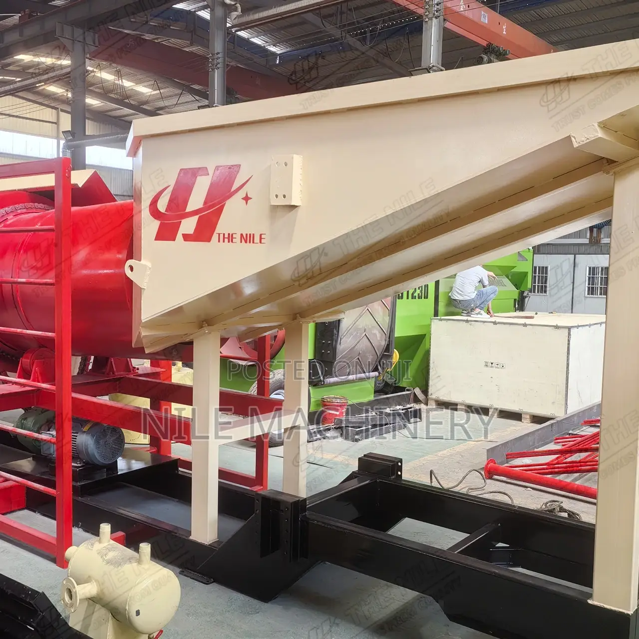 Gold Panning Drum Screen Mining Equipment, Rock Gold Panning Plant