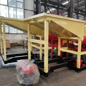 Processing Capacity 50~100tph, Vibrating Screen Gold Washing Equipment