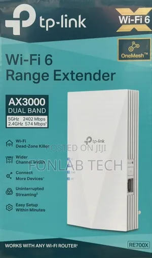 Tp Link. Range Extender Wifi 6 