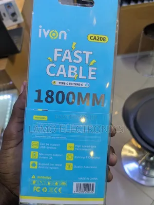 Ivon Ca208 Type-C to Type-C 2m Cable