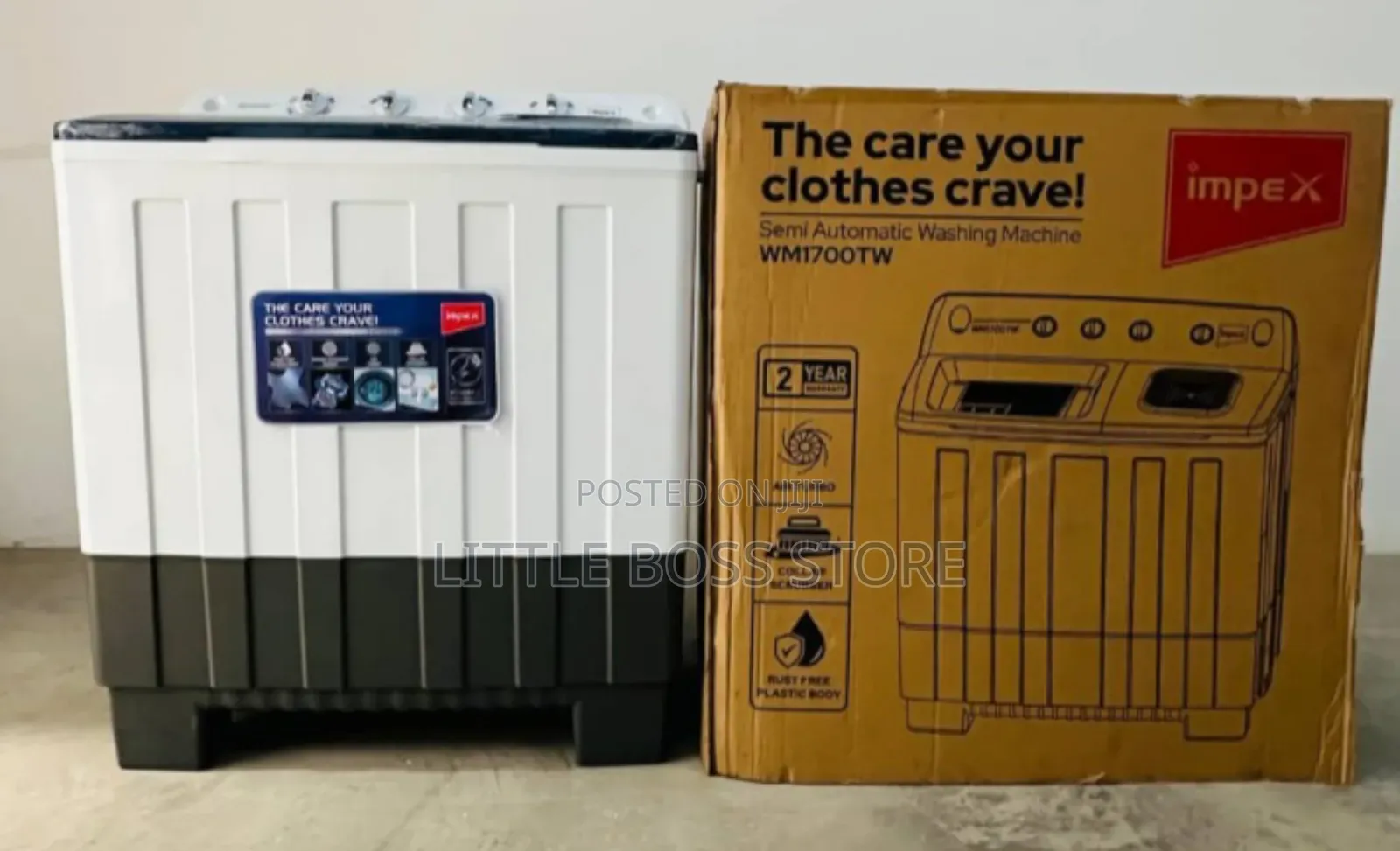 Impex Washing Machine (Inafua Na Kuamua)