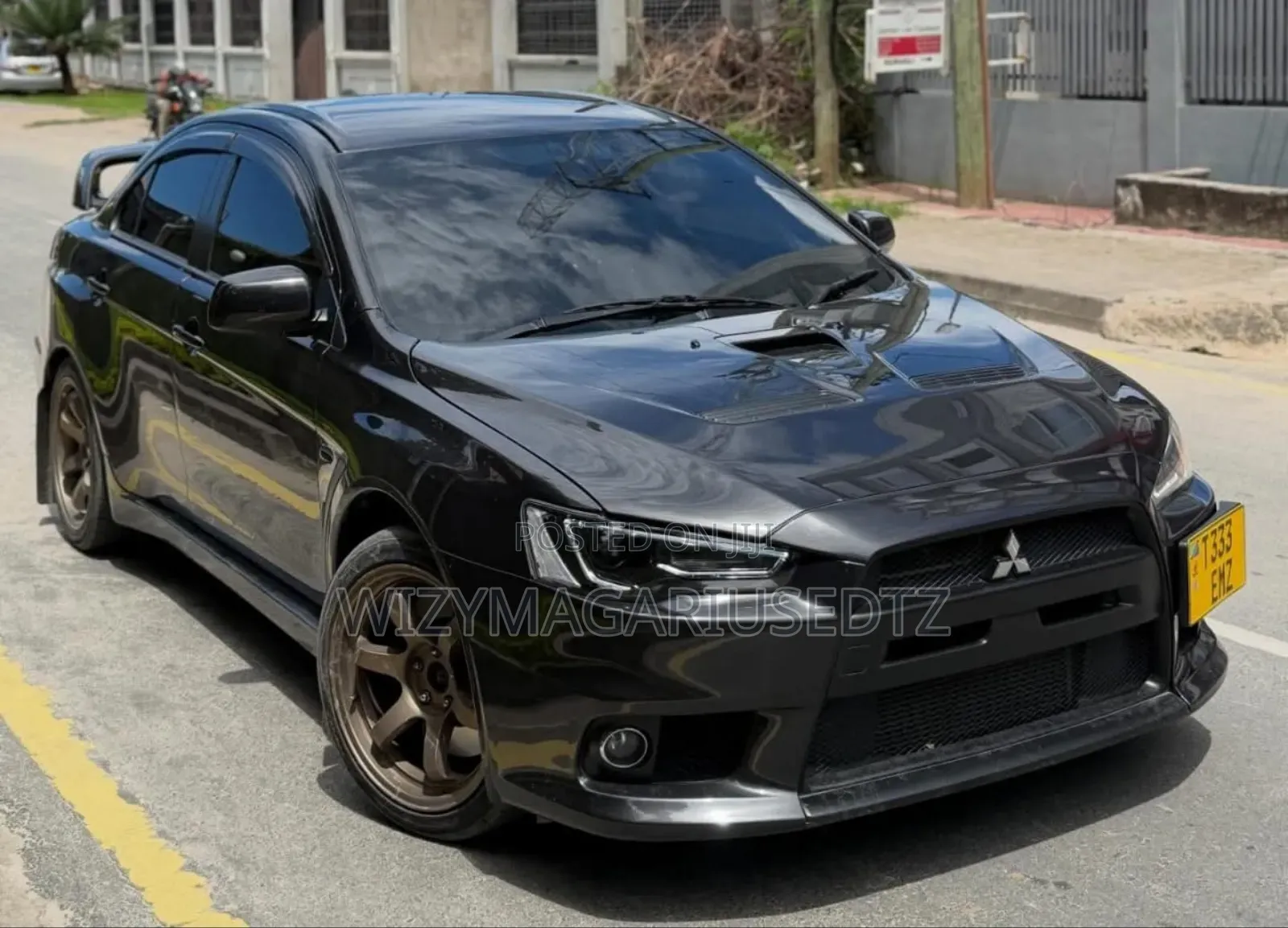 Mitsubishi Lancer Evo 2013 Matt Black