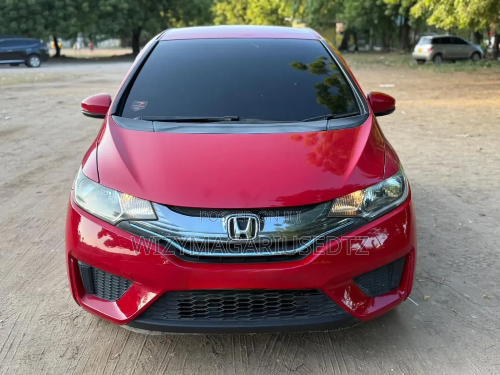 Honda Fit 2015 Red