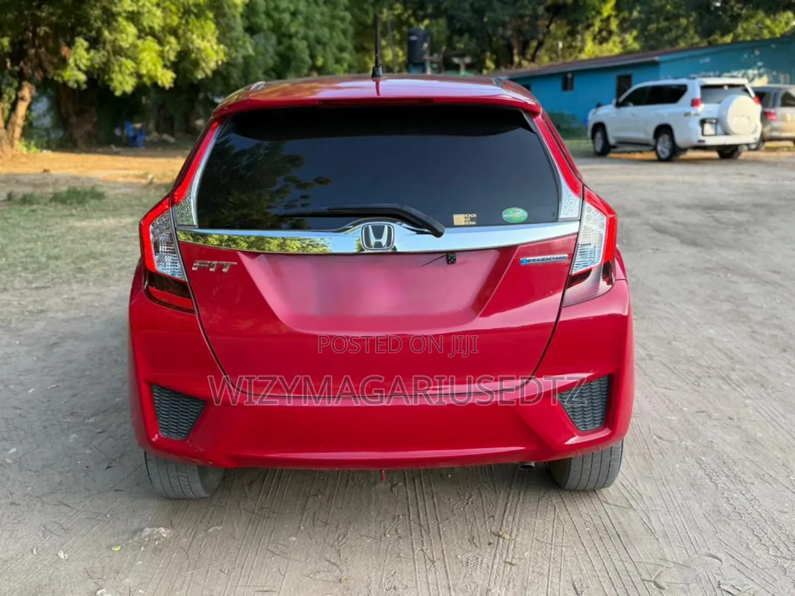 Honda Fit 2015 Red