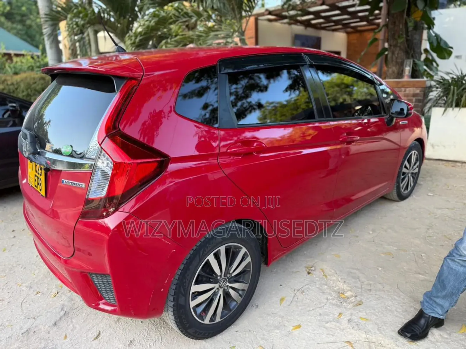 Honda Fit 2015 Red