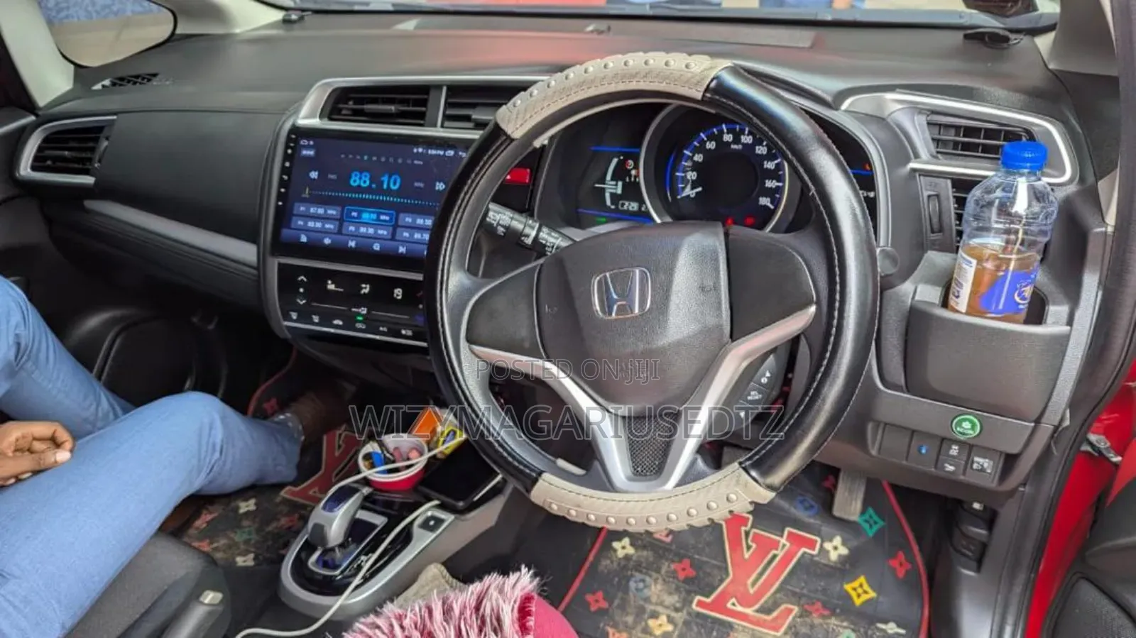 Honda Fit 2015 Red