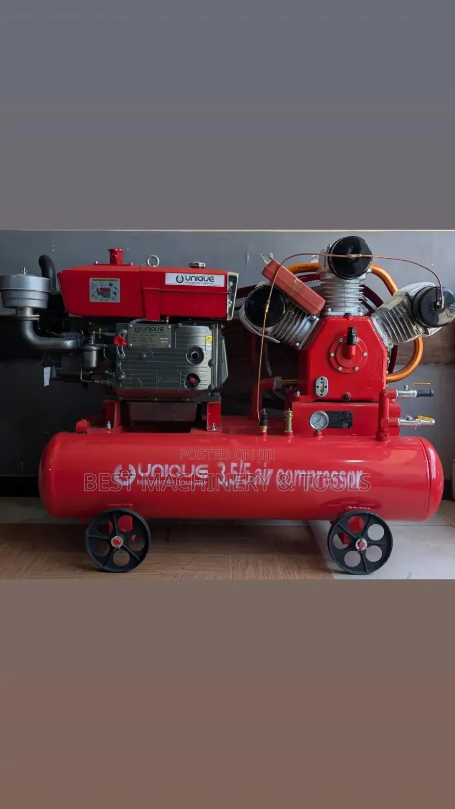 Air Compressor Double Tank Brand Unique
