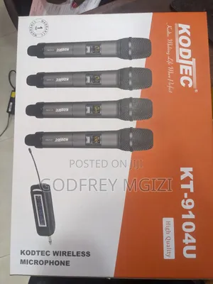 Kodtec Wirelless Microphone Kt 9104u