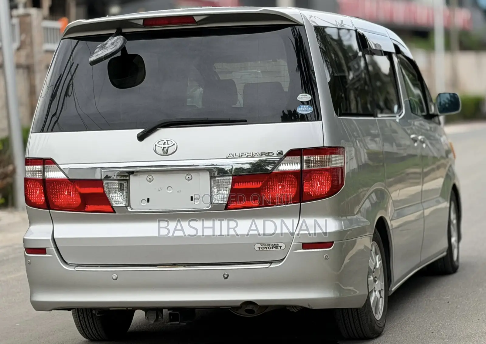 Toyota Alphard 2004 Silver