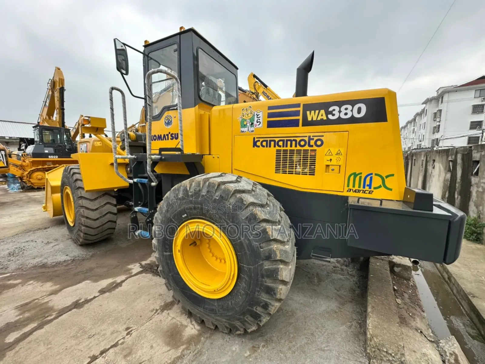 Agiza Original Used Komatsu Wheel Loader