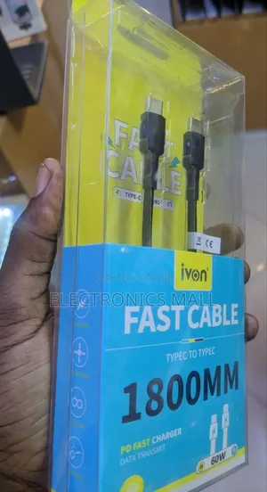 Ivon Ca208 Type-C to Type-C 2m Fast Cable6
