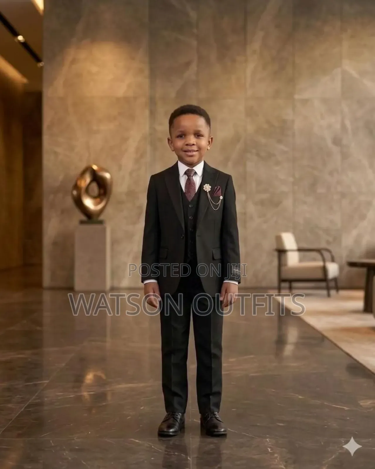 Plain Brand New Kids Suits Materials Original and Quality