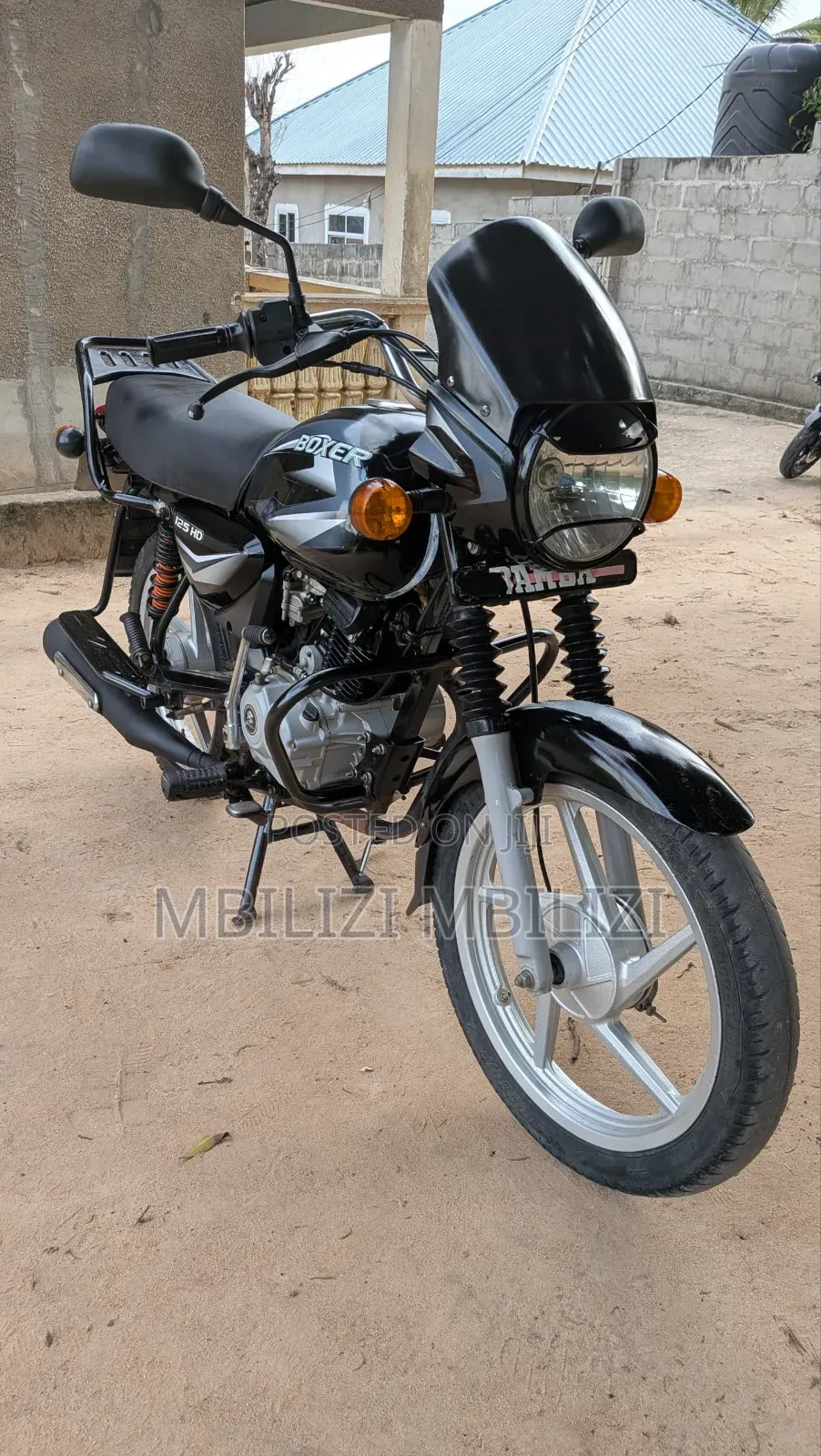 Bajaj Boxer 125 2025 Black