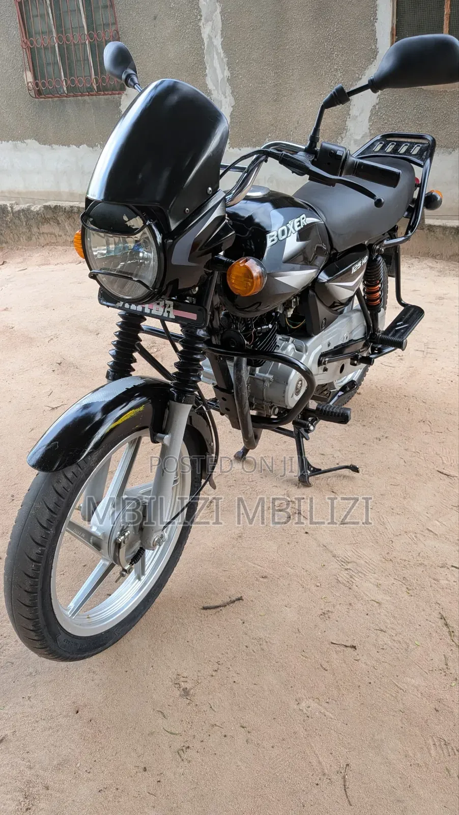 Bajaj Boxer 125 2025 Black