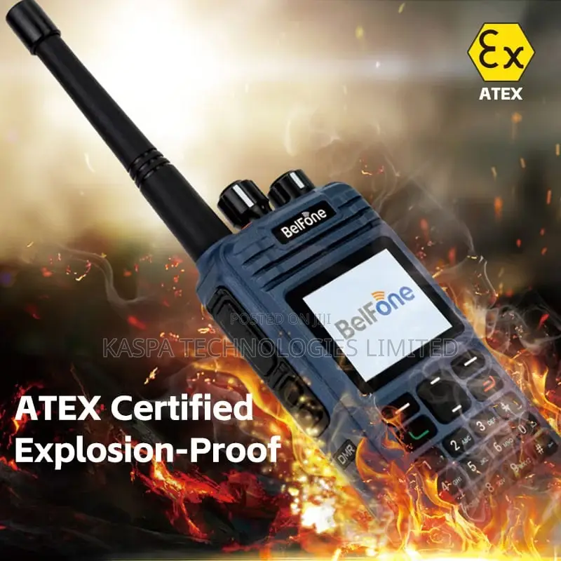 Atex Certified Walkie Talkie