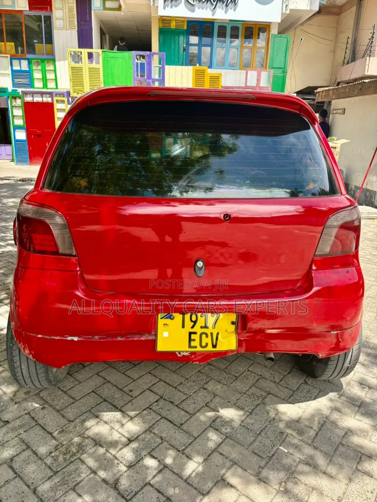 Toyota Vitz 2002 Red