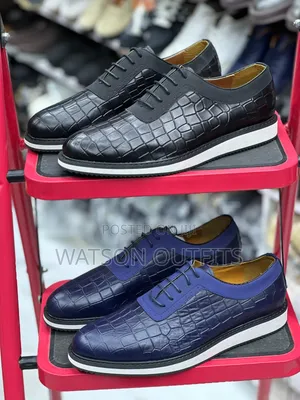 Men's Leather Shoes Brand New and Original 3 Different Colours