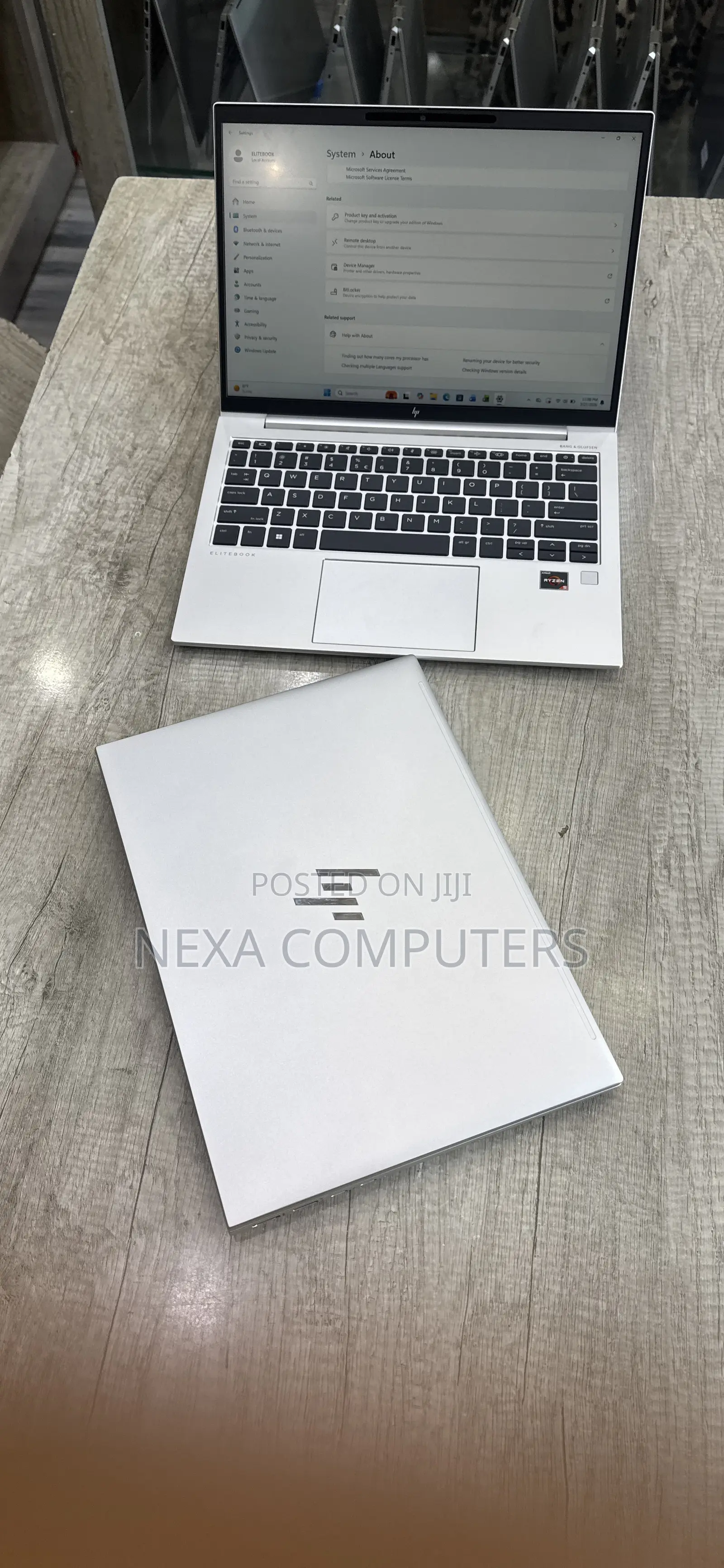 New Laptop HP EliteBook 835 G7 16GB AMD Ryzen 5 SSD 512GB