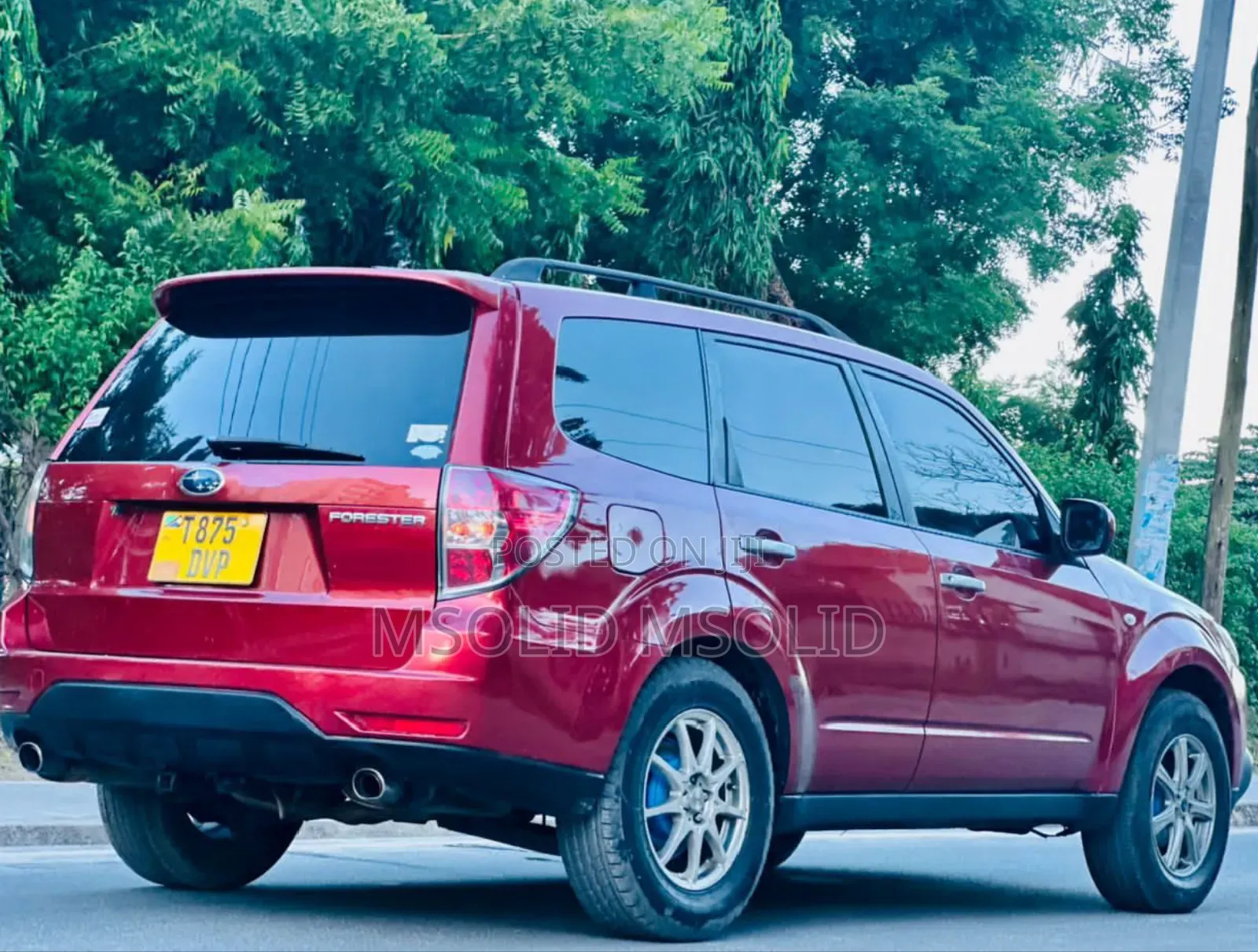 Subaru Forester 2010 Red