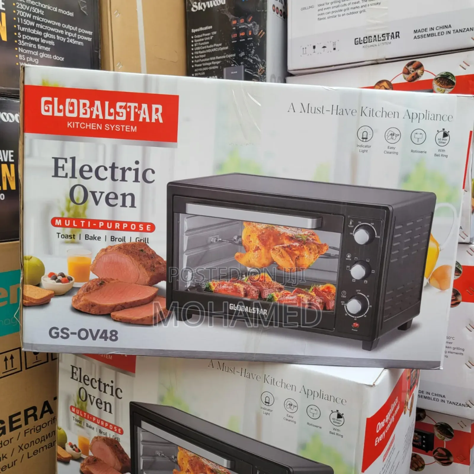  Globalstar Electric Oven Gs-Ov48 – Chaguo Bora Jikoni! 