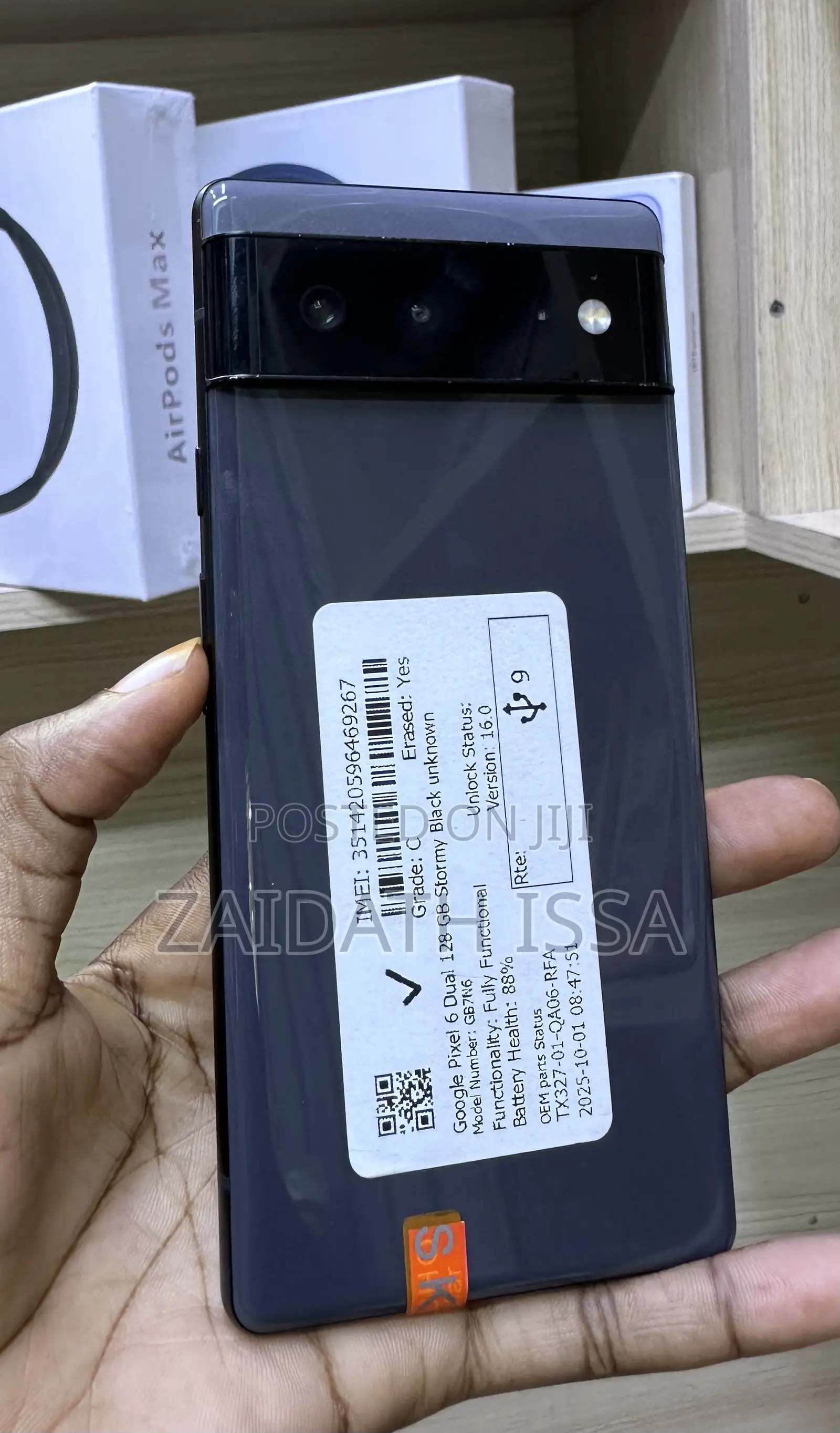New Google Pixel 6 128 GB Black
