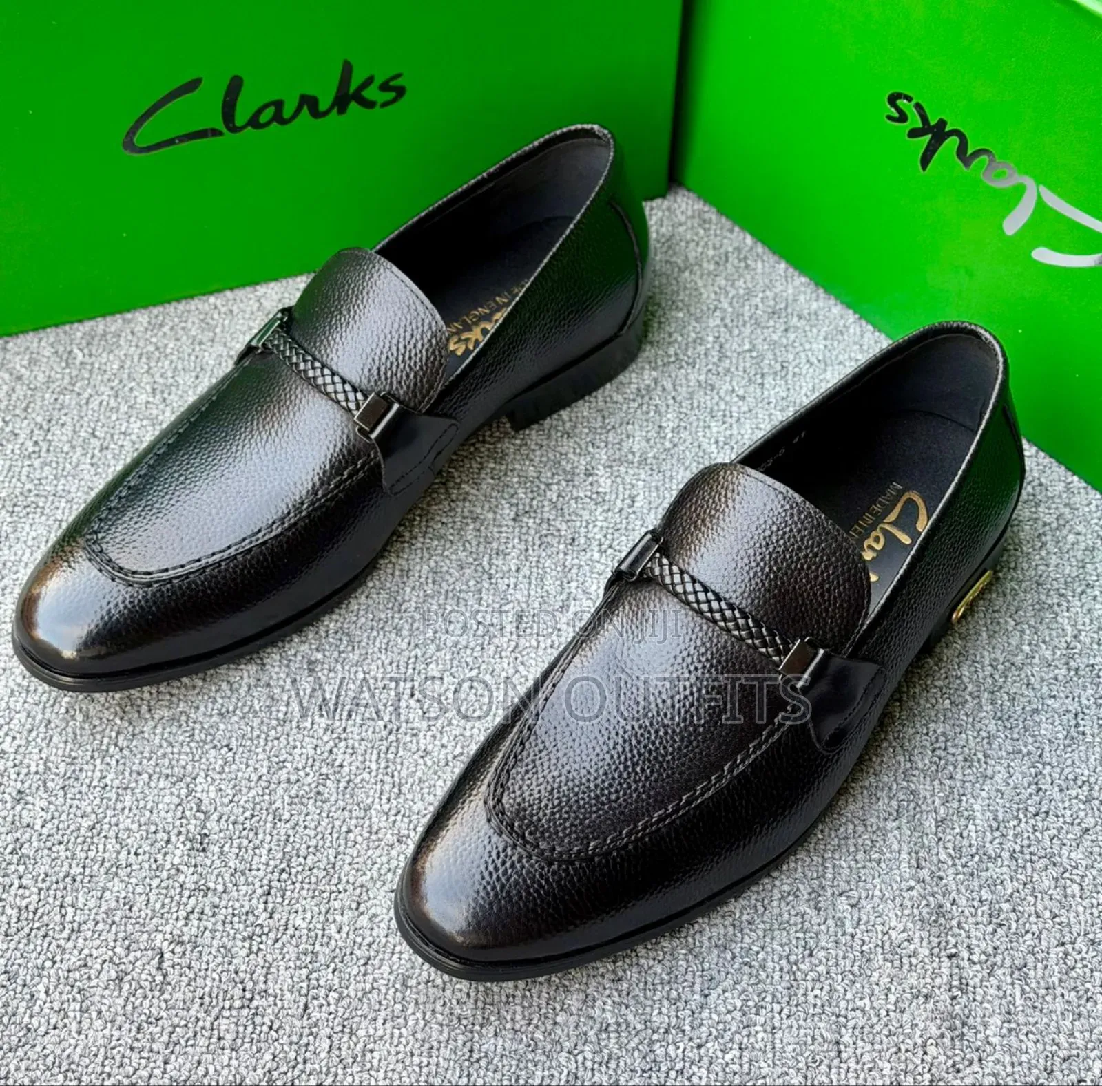 Men's Leather Shoes Typically Very Very Royal Clarks Brand New