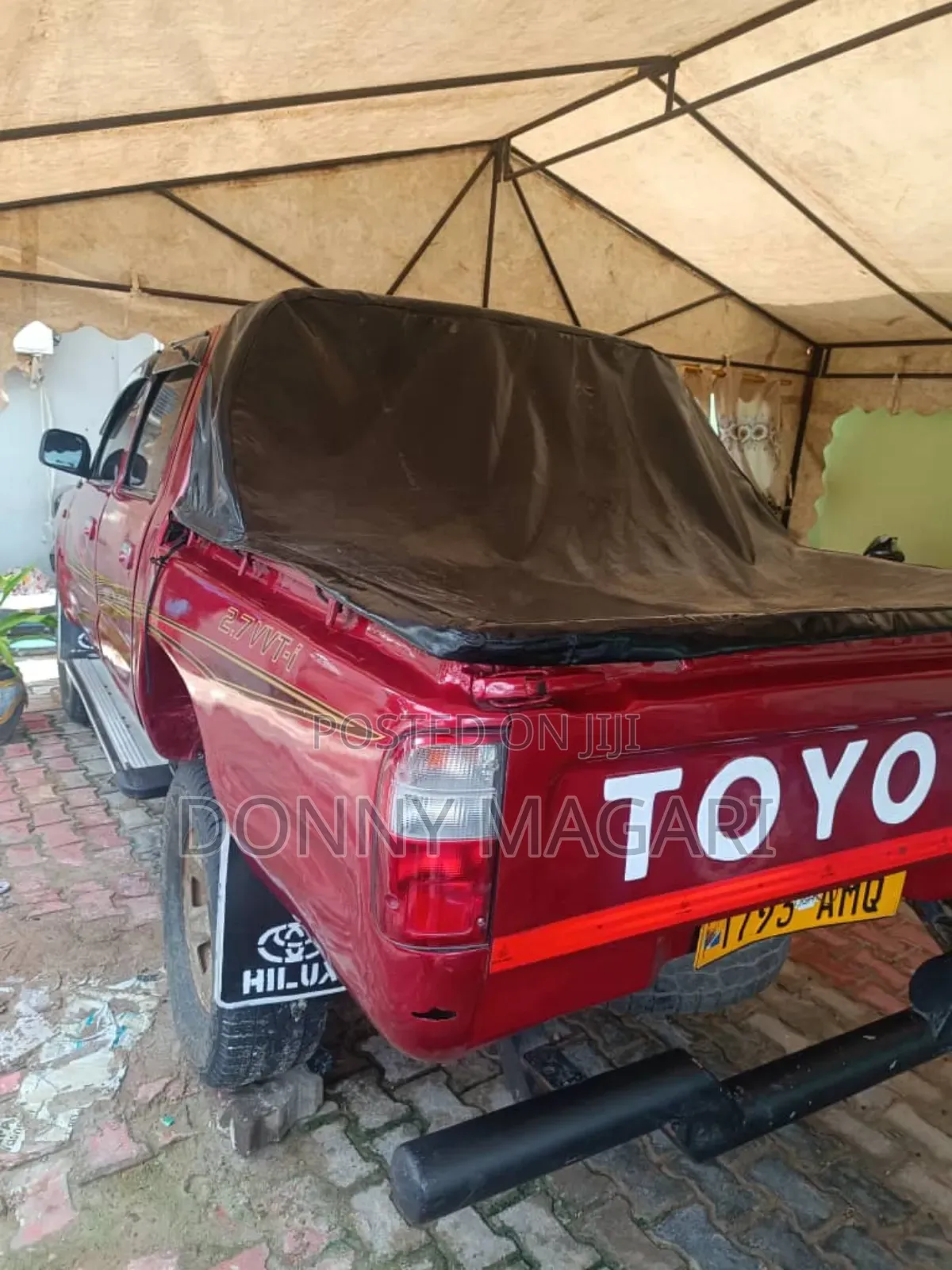 Toyota Hilux 2.5 Cab 2005 Maroon