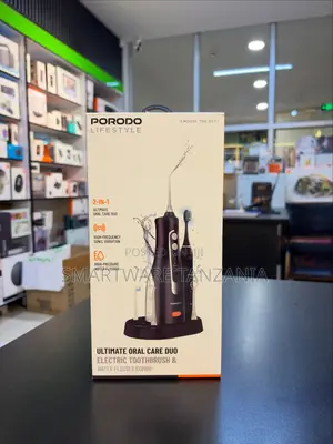 Porodo 2-in-1 Electric Toothbrush and Water Flosser Combo