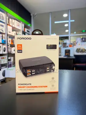 Porodo Powergate 100w Gan 7-Port Smart Charging Station