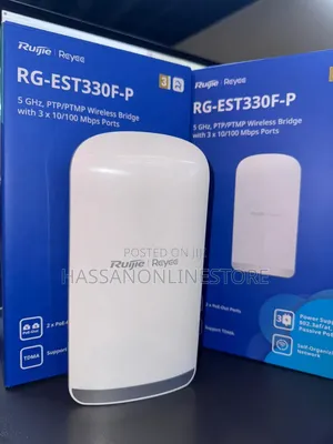Ruijie Rg-est330f-p, 3 Km, 13 Dbi Wireless Bridge