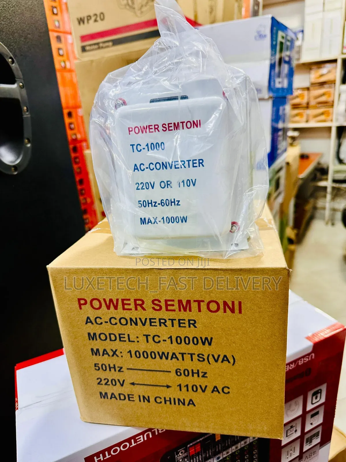 Power Semtoni Tc-1000 Ac-Voltage Converter 1000w