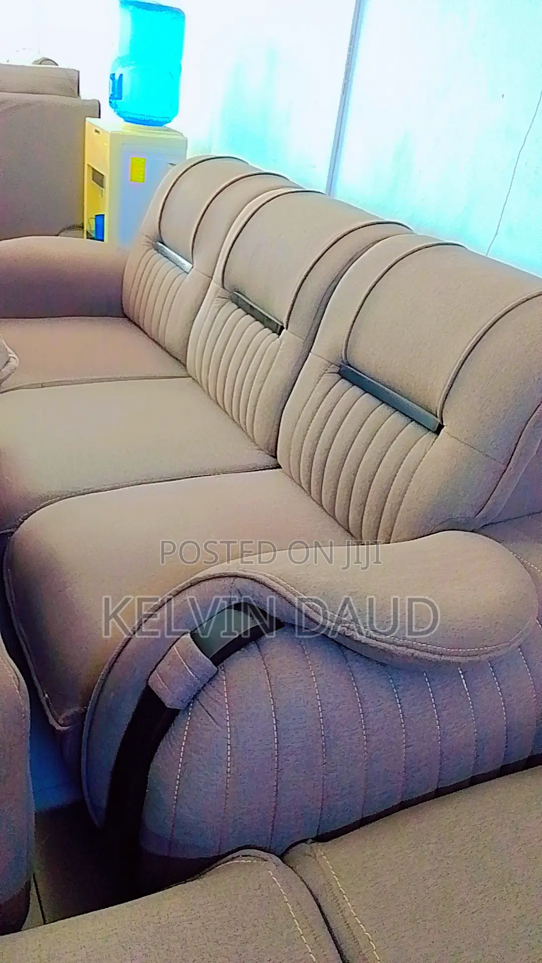 Upholstered Sofas With Light Beige or Tan Fibric