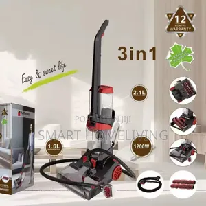 3-in-1 Hoffmans Carpet Washer, Vacuum Cleaner and Floor Mopper