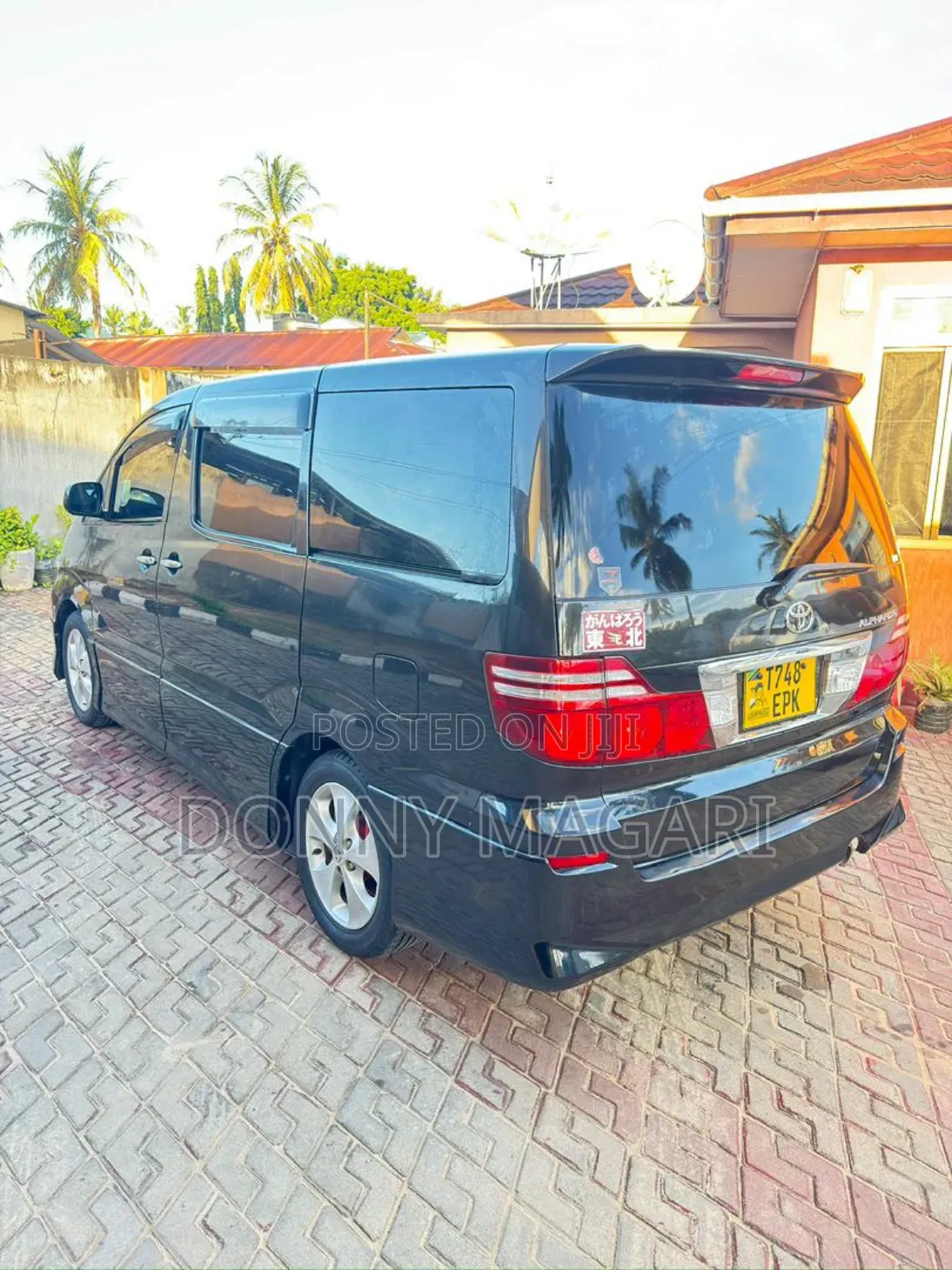 Toyota Alphard 2008 Black