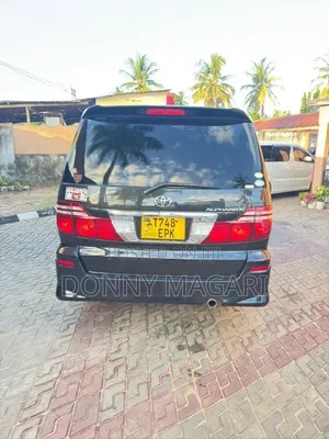 Toyota Alphard 2008 Black