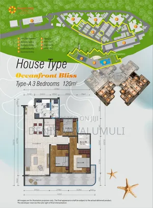 3bdrm Apartment in Mango Tree Residence, Kinondoni for sale