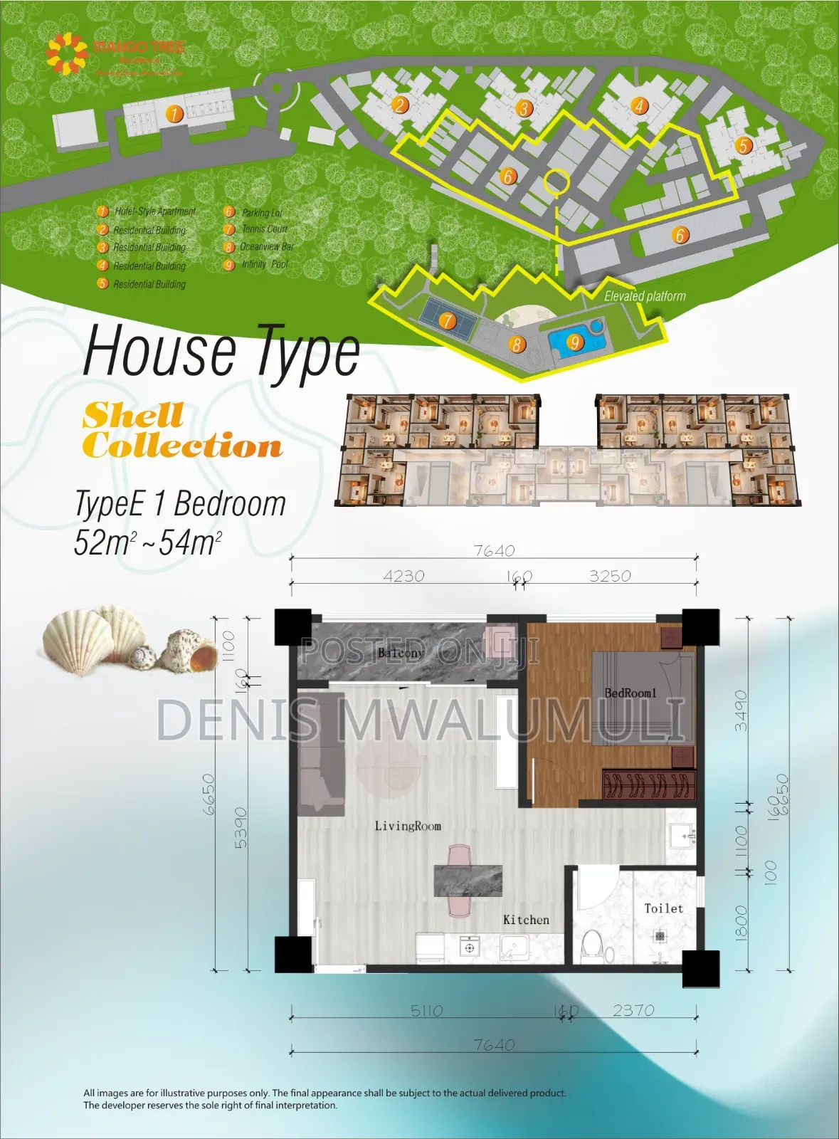 3bdrm Apartment in Mango Tree Residence, Kinondoni for sale